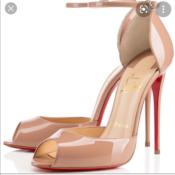 ISO Christian Louboutin Gardnera peep toe heel - Picture 1 of 1